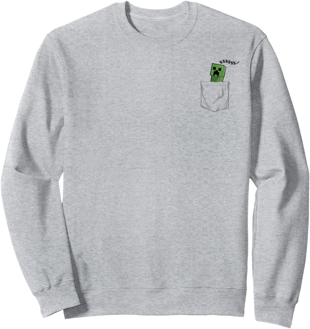 Minecraft Pocket Creeper SSSS... Sweatshirt