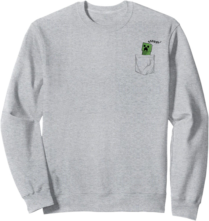 Minecraft Pocket Creeper SSSS... Sweatshirt