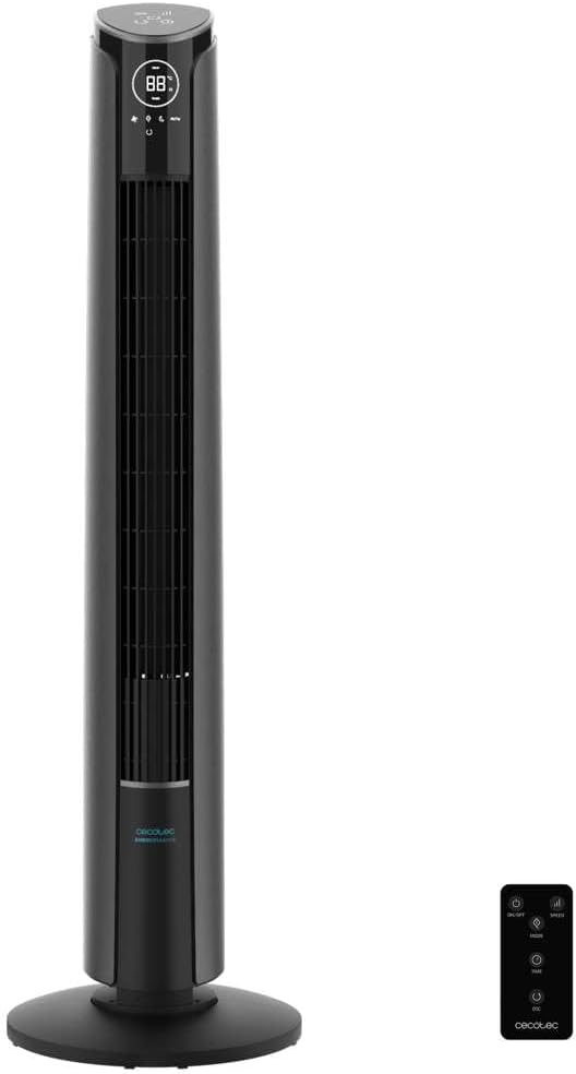 Cecotec - Turmventilatoren EnergySilence 9250 Skyline Smart Tilt, 106 cm, 45W, LED-Touchscreen, Fern