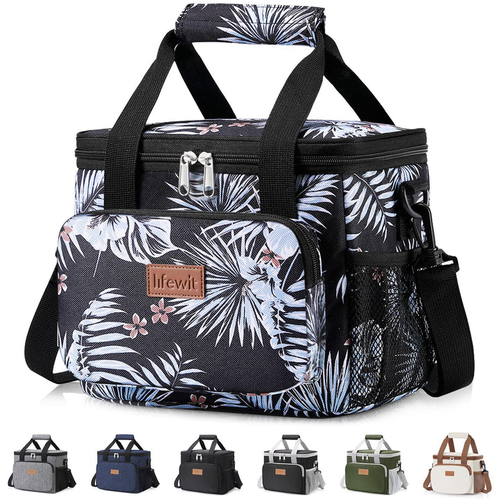 Lifewit Kleine Kühltasche, 8,5,Isolierte Lunchbag,Faltbare Lunch-Tasche, tragbare Brotdose für Herre