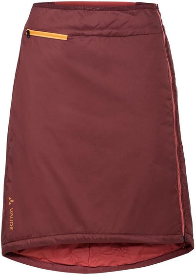 VAUDE Kleid-Rock Women's Neyland Padded Skirt 34 Rot (Dark Cherry), 34 Rot (Dark Cherry)