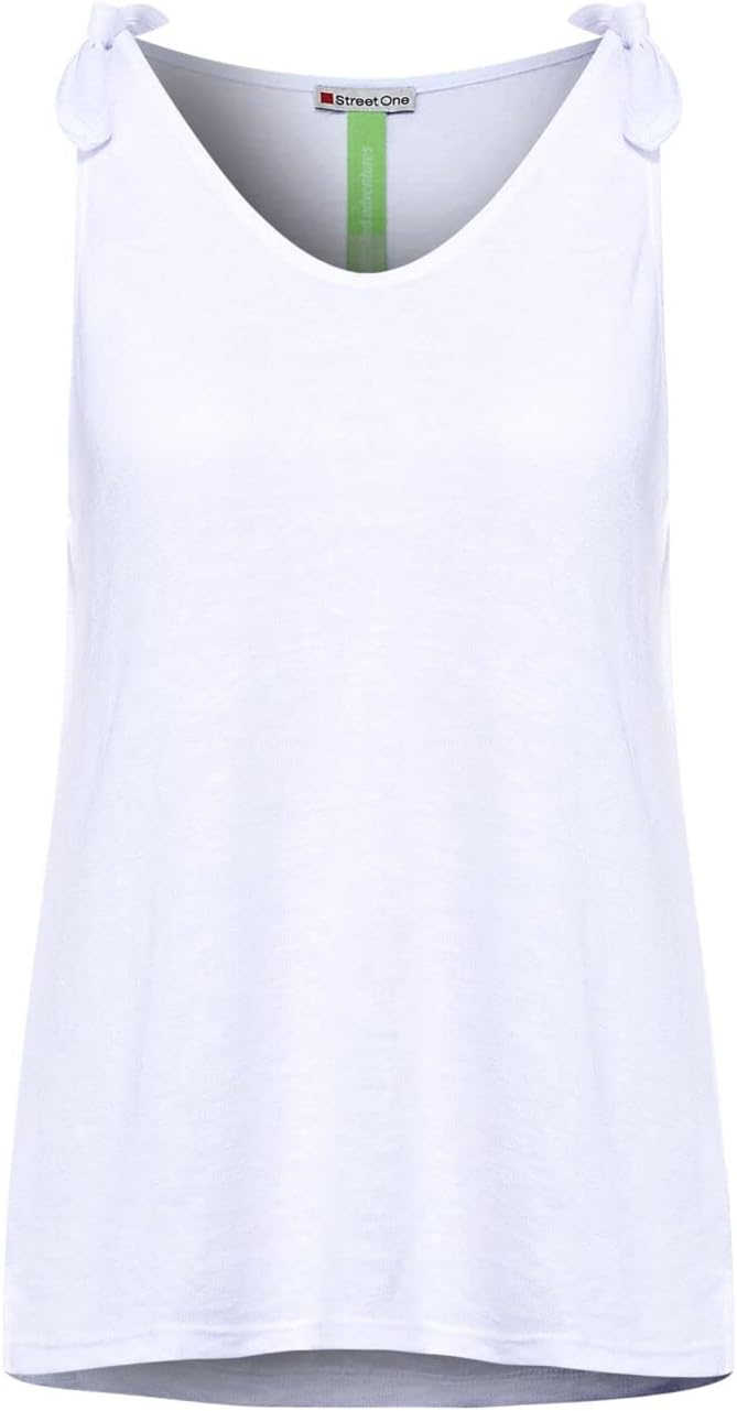 Street One Damen Sommertop A318125 40 Weiss, 40 Weiss