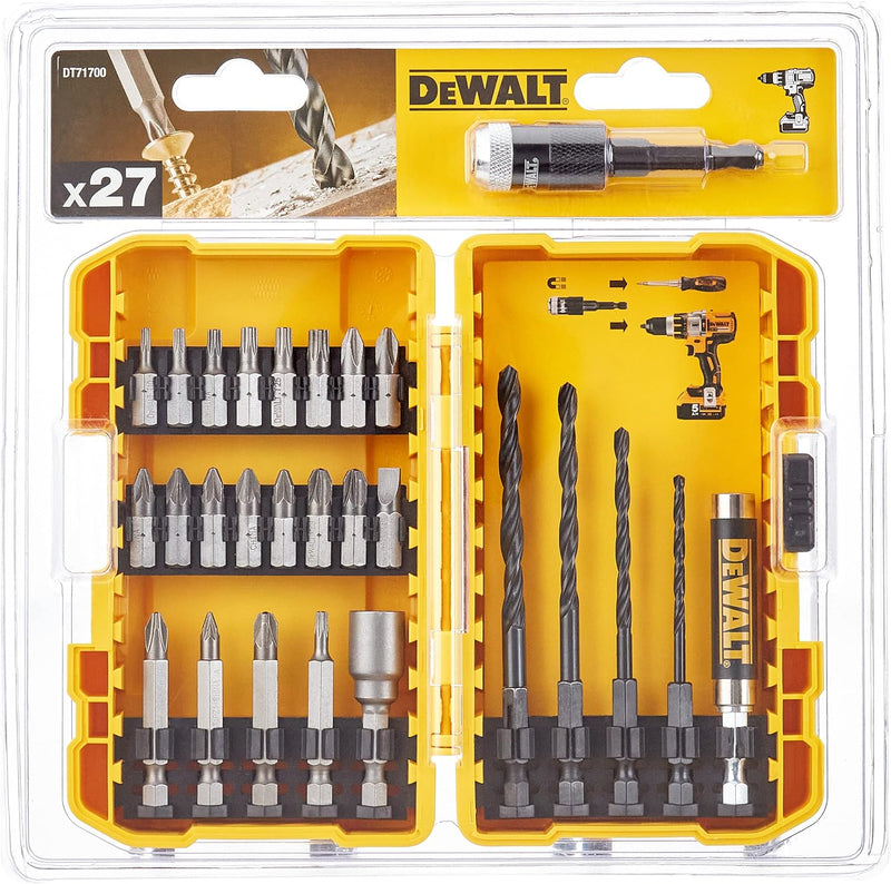 DEWALT DT71700 Rapid Load Drill Driver Set, 27 Piece