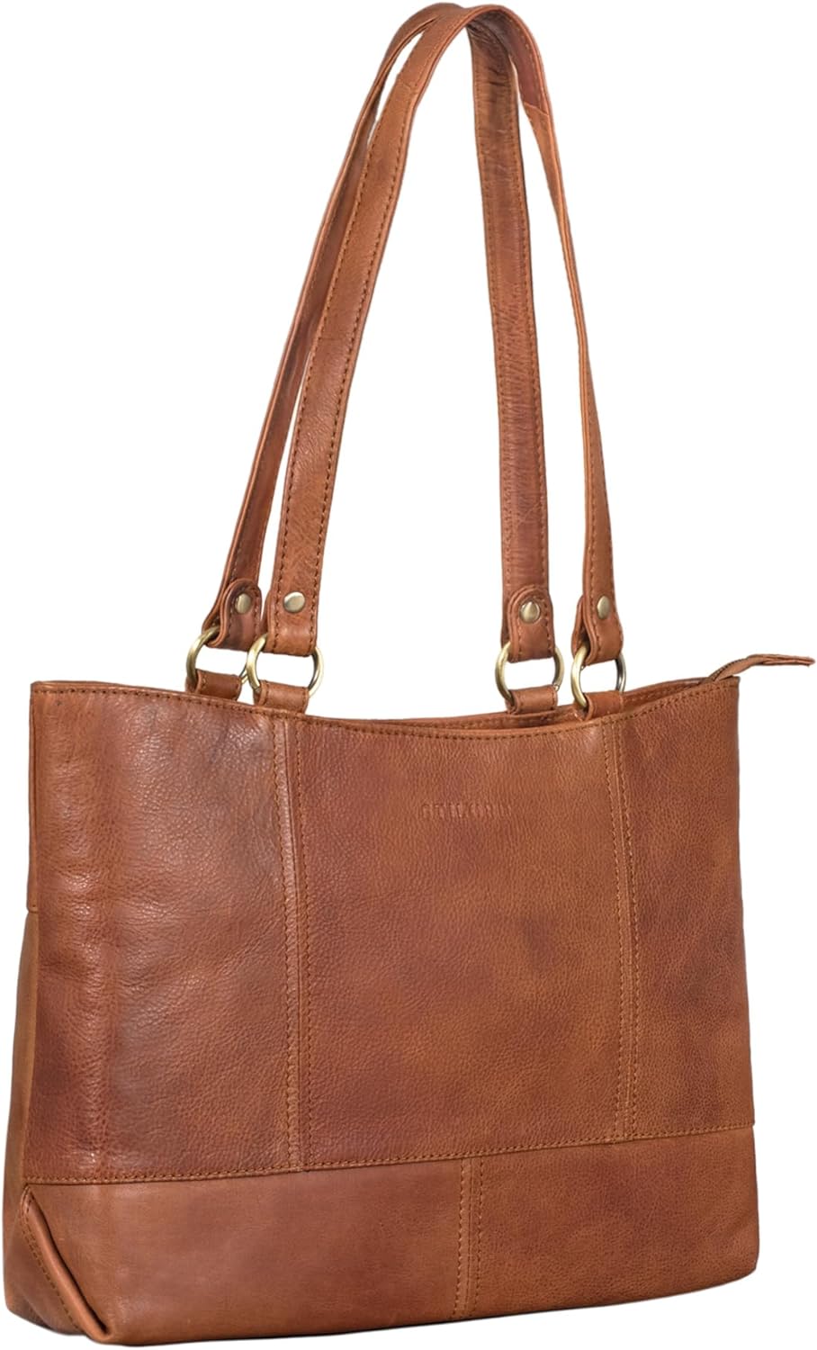 STILORD 'Delilah' Leder Shopper Damen Handtasche Umhängetasche Hobo Bag Retro Schultertasche Lederta