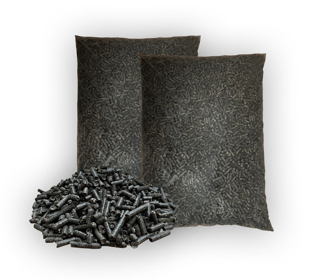 PINI Sonnenblumenschalen Pellets 30 kg Durchmesser 8 mm Heizpellets Einstreupellets (Alternative für