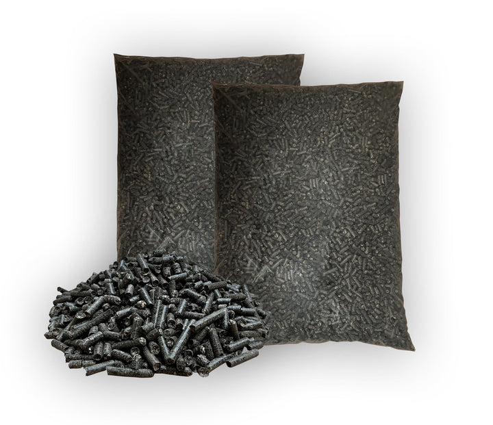 PINI Sonnenblumenschalen Pellets 30 kg Durchmesser 8 mm Heizpellets Einstreupellets (Alternative für