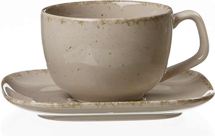 Ritzenhoff & Breker Kaffeeservice Casa, 12-teilig, Nougat, 33 x 33 x 18 cm Kaffeeservice Nougat, Kaf