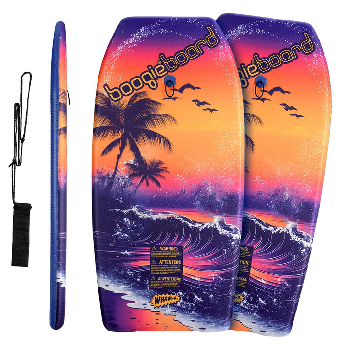 Wham-O Bodyboard 2er-Pack | Schwimmbrett für Strand & Schwimmbad | Leichtes Surfbrett Kinder | 94x46