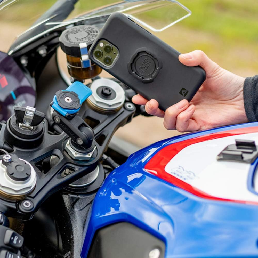 Quad Lock Lenkkopfhalterung für Motorrad für iPhone und Samsung Galaxy-Handys Halterung allein, Halt