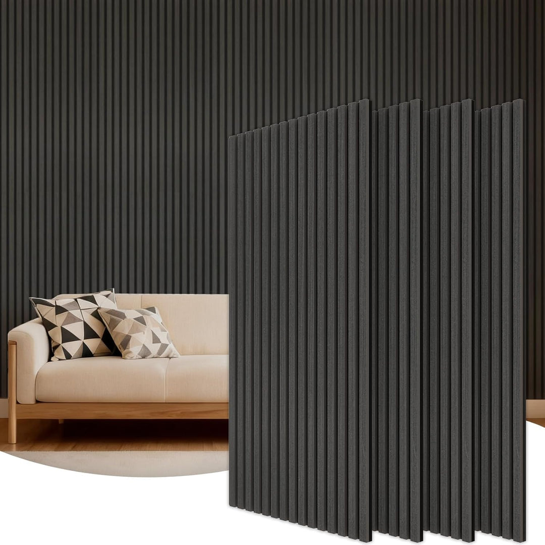 TONOR Akustikpaneele holz, 4 Stück 120x60 cm - 2,88m² Wandpaneele holz Holzpaneele wand als Schallsc
