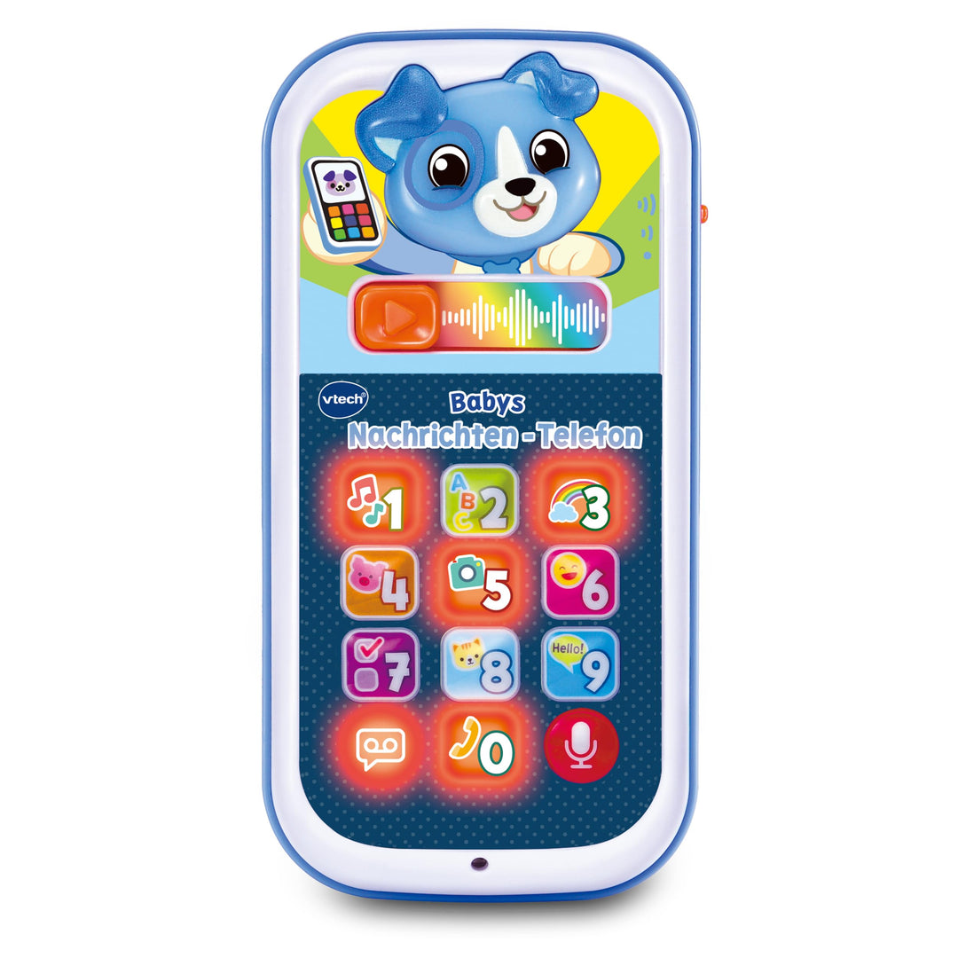 Vtech Babys Nachrichten-Telefon - Tolles Spiel-Handy - Für Kinder von 9-36 Monaten