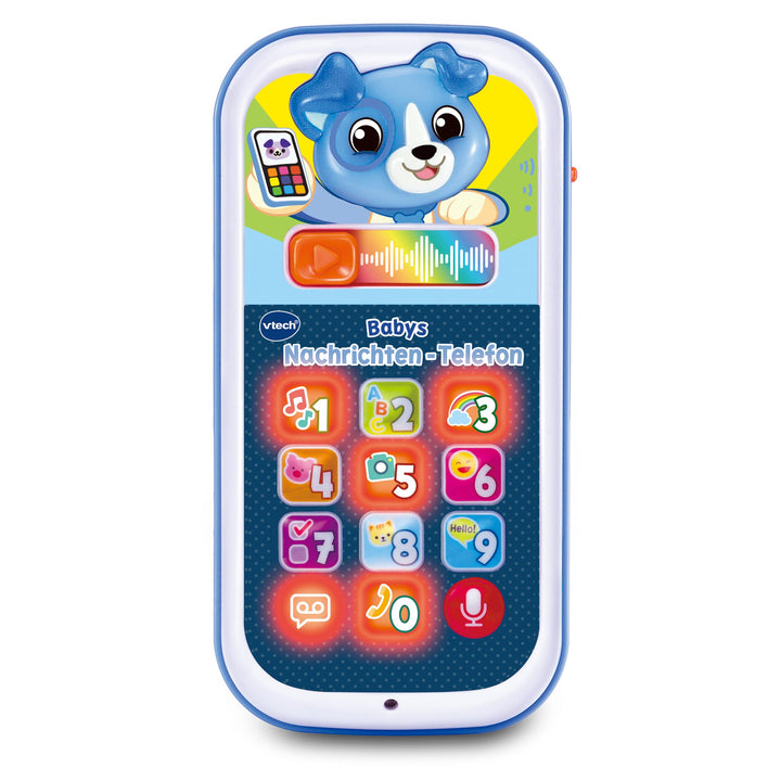 Vtech Babys Nachrichten-Telefon - Tolles Spiel-Handy - Für Kinder von 9-36 Monaten