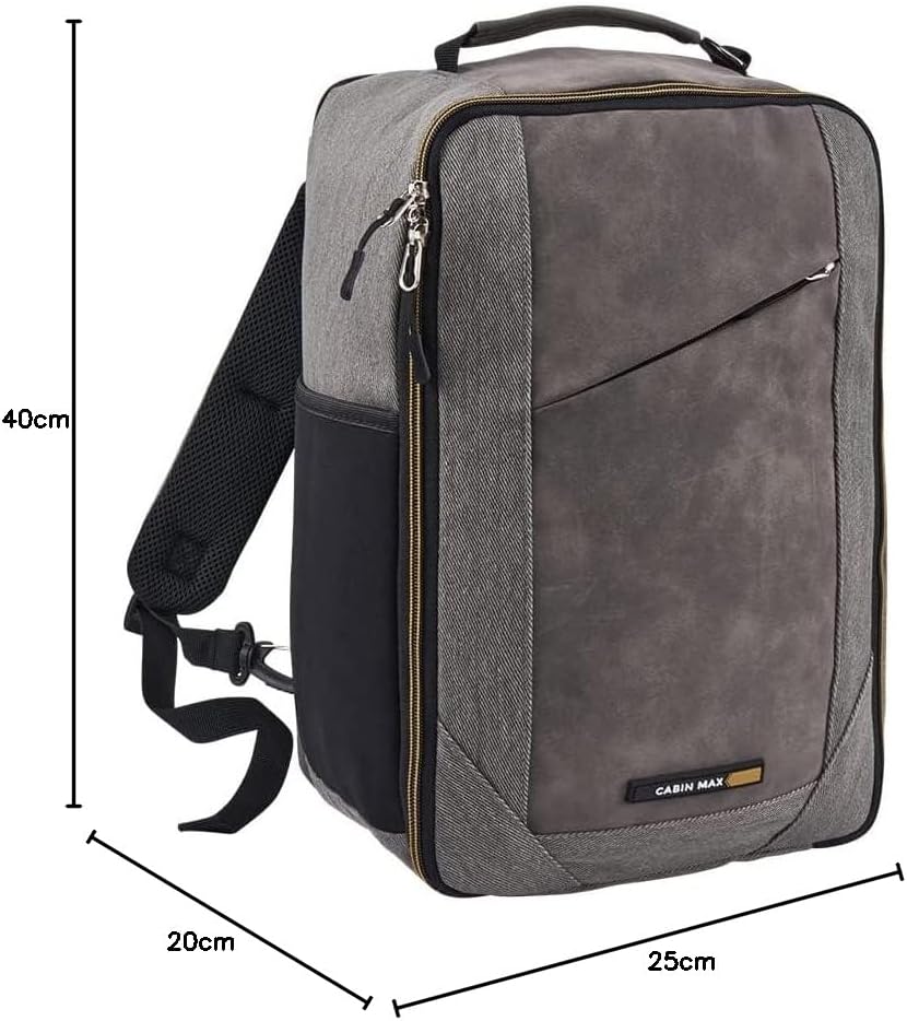Cabin Max Manhattan Stowaway abschliessbarer Rucksack mit Organisationsfach und nützlichem Tablet Fa