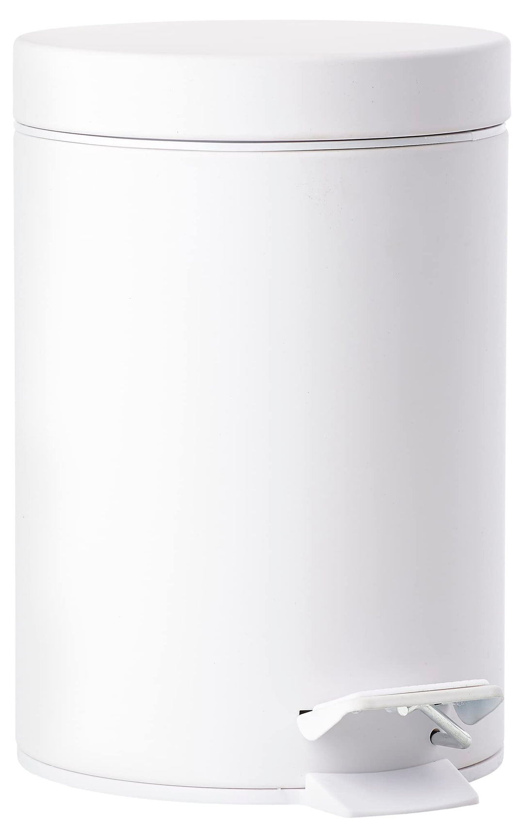 Zone Denmark Pedaleimer Mülleimer Abfalleimer, Solo Serie, 3 l, weiss White, White