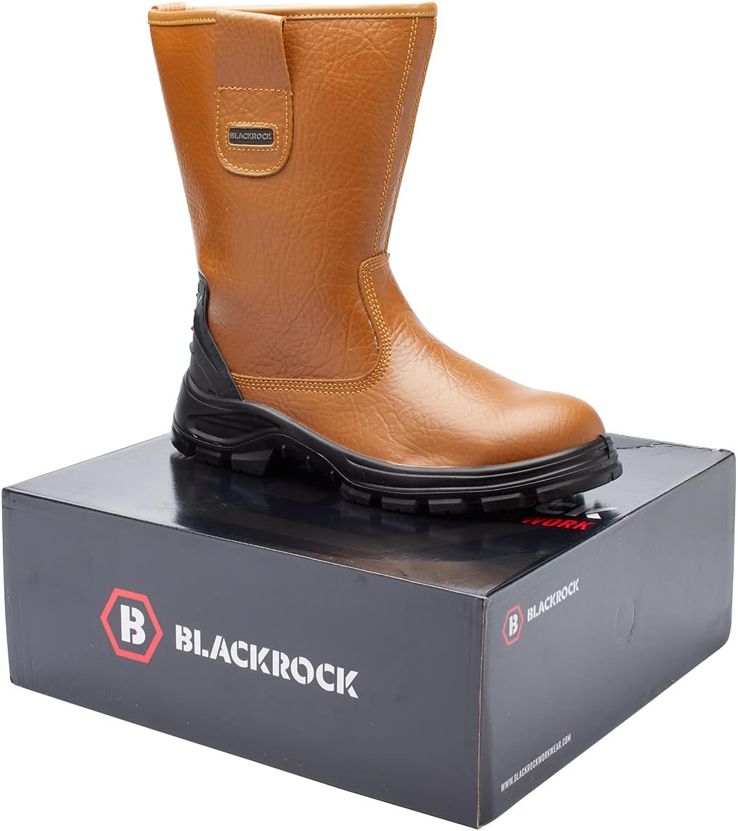 Blackrock SF01, Herren Sicherheitsschuhe, Gelb (Tan), 46 EU 46 EU Gelb Tan, 46 EU Gelb Tan