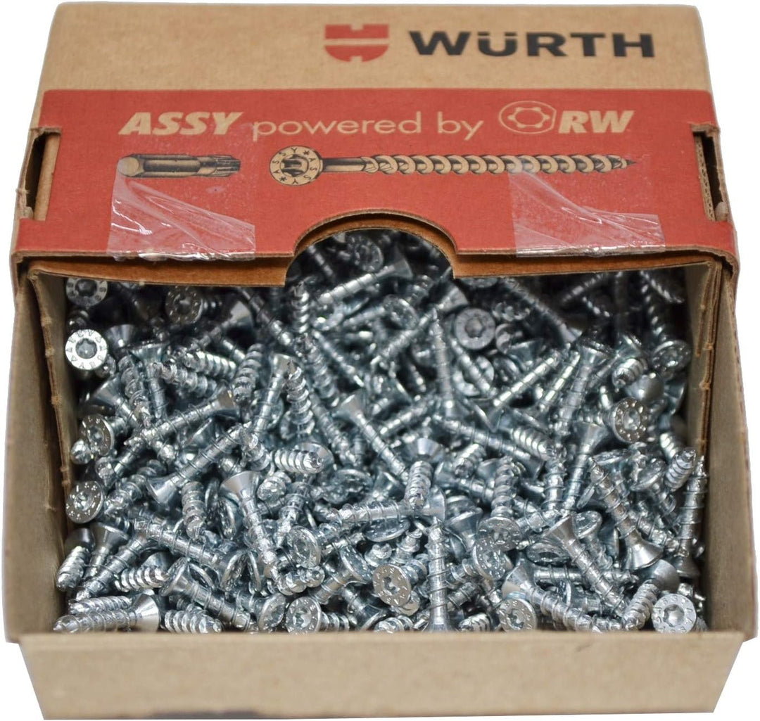 ASSY 4 CS Stahl verzinkt Vollgewinde Senkkopf RW, SHR-SEKPF-HO-RW20-(A2K)-3,0X16/13