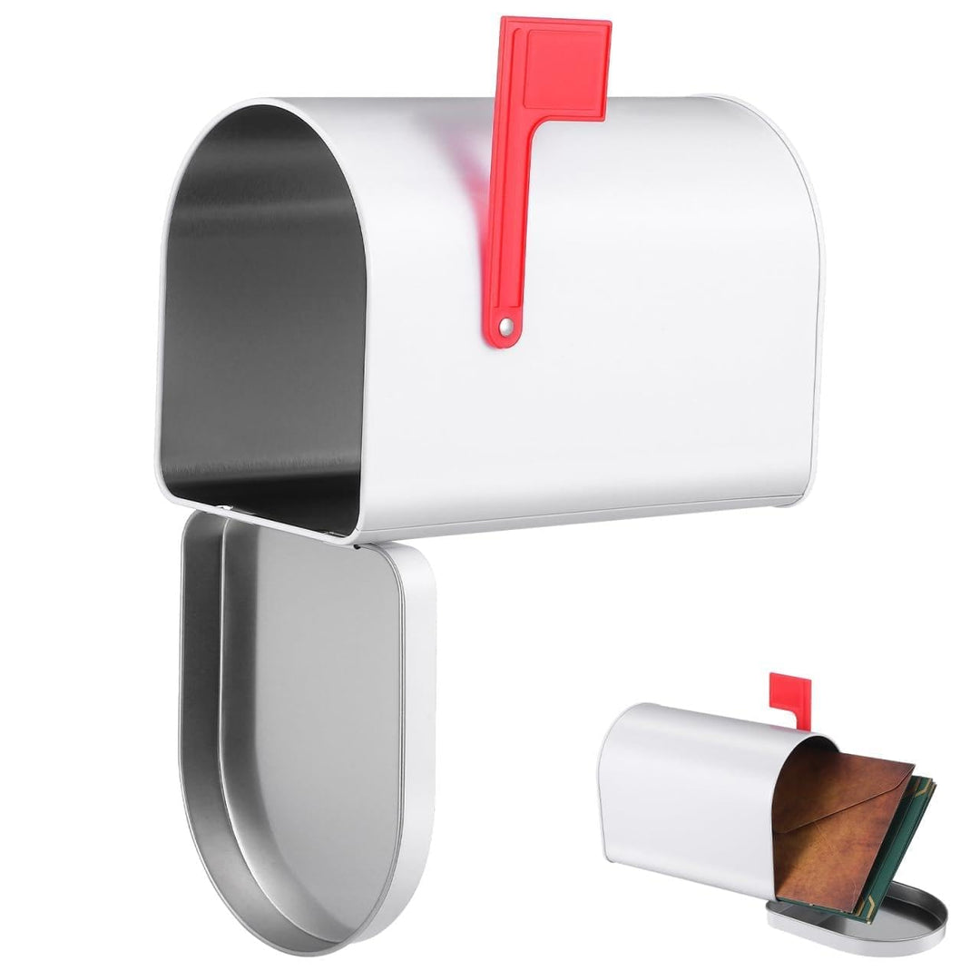 1 PCS Amerikanischer Briefkasten Klein, Mailbox Kinder Spielhaus Zubehör Set, Mini Postkasten aus We