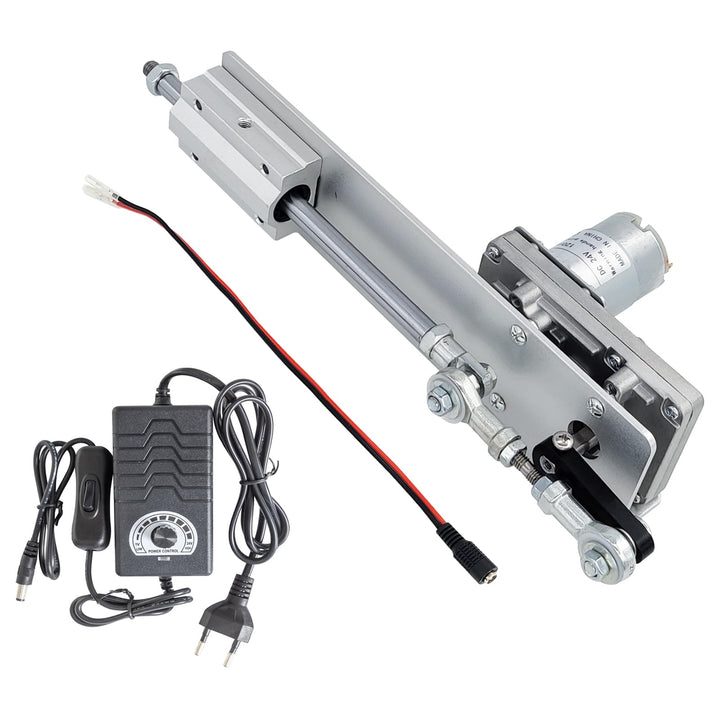 Hubkolbenmotor Linearaktuator DC 24V DIY Motor Hub 2cm-8cm 120rpm mit Drehzahlregler