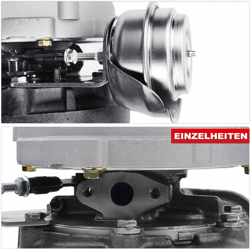 Frankberg Turbolader Kompatibel mit 5er E39 530d 2.9L 1998-2003 5er Touring E39 530d 2.9L 1998-2004