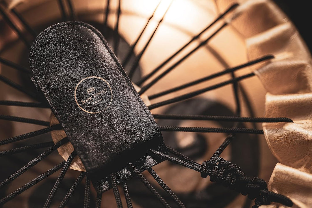 Sonic Energy 15" Rahmentrommel Triskele – Schamanisches Instrument mit Büffelfell – Für Meditation,