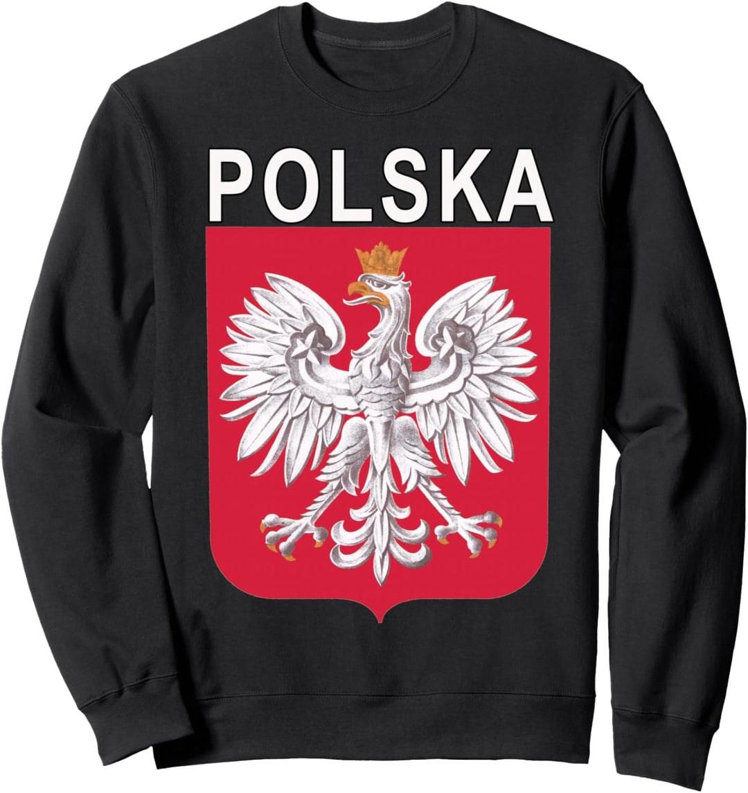 Polska Adler Emblem Polnisch Sweatshirt