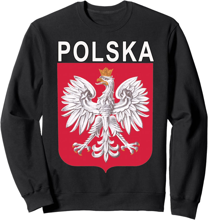 Polska Adler Emblem Polnisch Sweatshirt