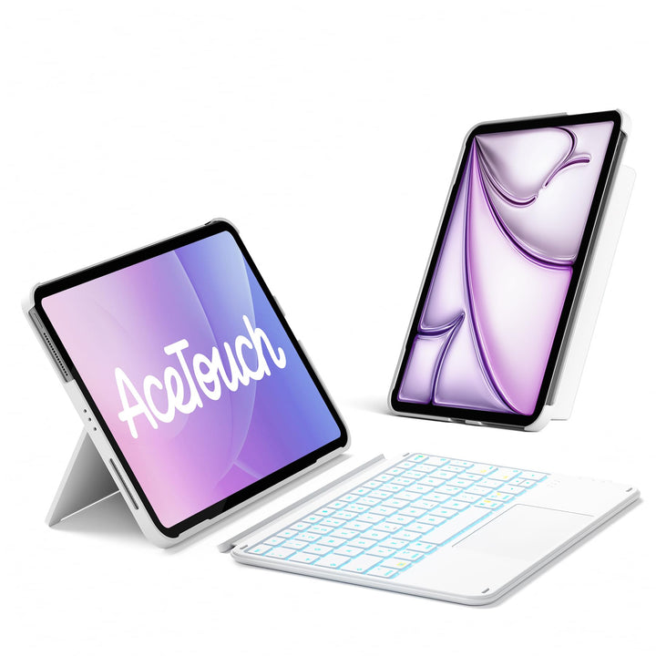 Inateck Hülle mit Tastatur,Ultraleichte Tastatur für iPad 11/10 Gen A16 2025 11 Zoll,iPad Air 11" M3