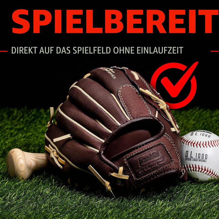 Franklin Sports Baseballhandschuhe – RTP Pro Baseball Feldhandschuh – Infield, Outfield Handschuhe 2