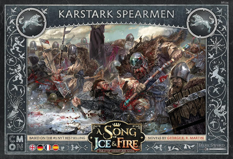 CMON | A Song of Ice & Fire – Speerträger von Haus Karstark | Erweiterung | Tabletop | 2 Spieler | A