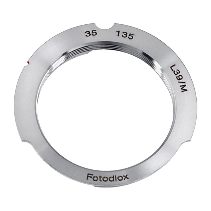 Fotodiox Lens Mount Adapter Compatible with M39/L39 (35/135mm Frame Line) Lenses on Leica M-Mount Ca