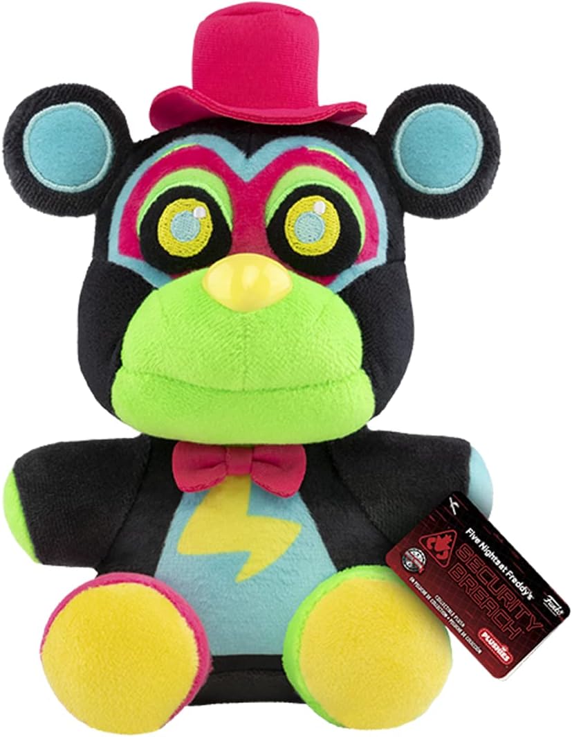 Funko Plush: Five Nights at Freddy's (FNAF) Security - 7" Glamrock Freddy Fazbear - Freddy Fazbear -