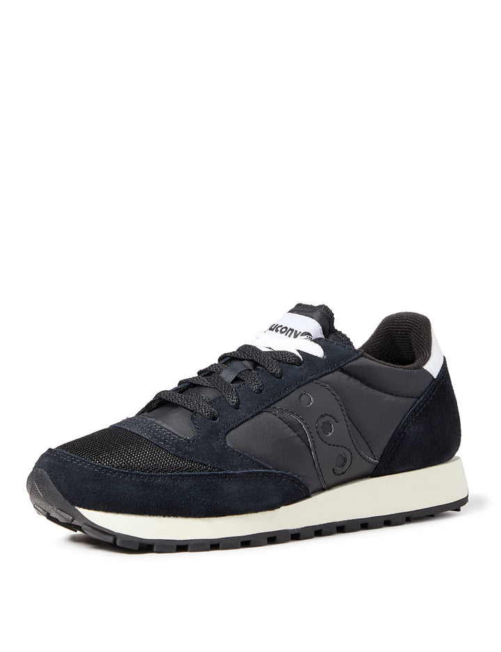 Saucony Jazz Original Vintage Herren Sportschuhe 35.5 EU Schwarz, 35.5 EU Schwarz