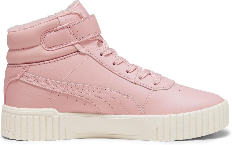 PUMA Mädchen Carina 2.0 Mid WTR Jr Sneaker 39 EU Future Pink Puma Silver Alpine Snow, 39 EU Future P