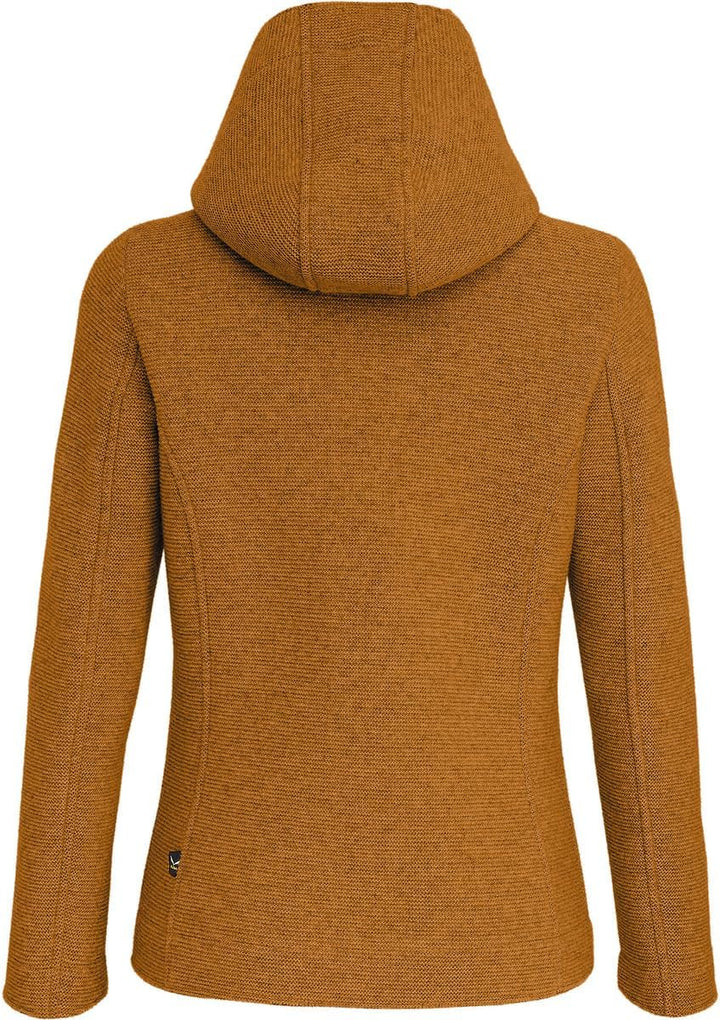Salewa Women Sarner Full-Zip Hoody Jacke Softshelljacke Strickjacke 38 Braun, 38 Braun