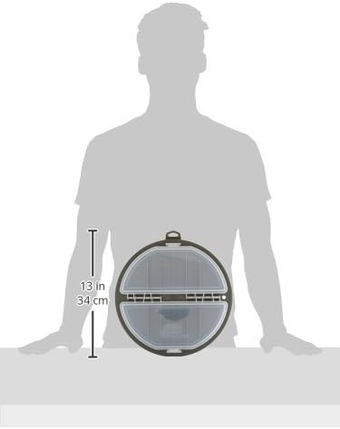 PLANO Unisex-Erwachsene Eimer Top Tackle Stowaway, OD grün/klar, Einheitsgrösse, Einheitsgrösse