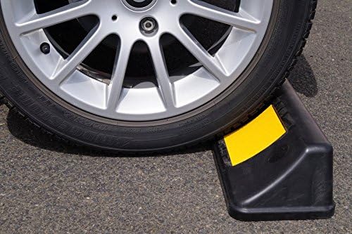 Temka 12216 UN Radstop Gummi, Schwarz/Gelb