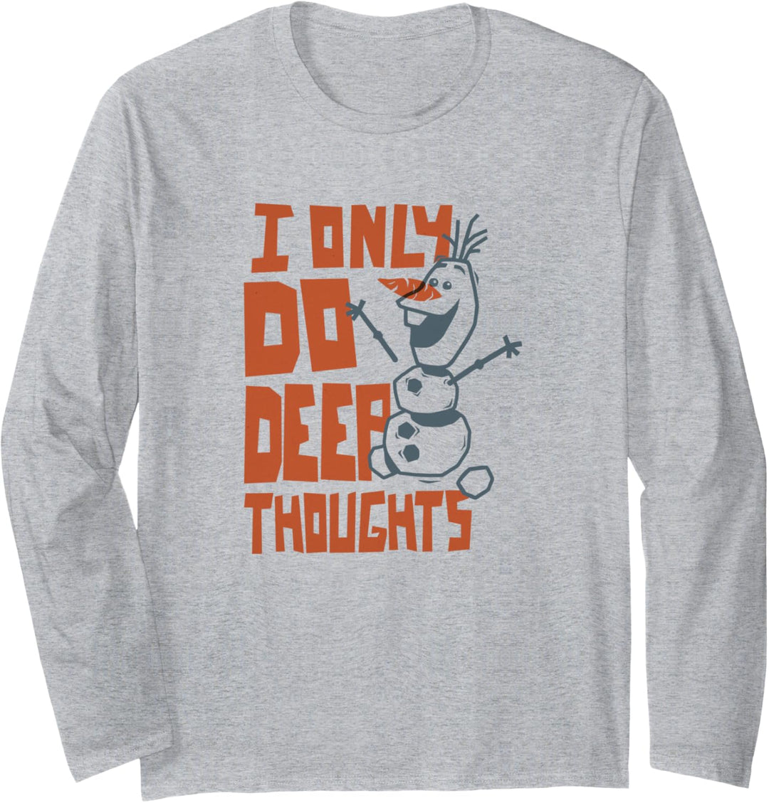 Disney Frozen 2 Olaf Deep Thoughts Langarmshirt