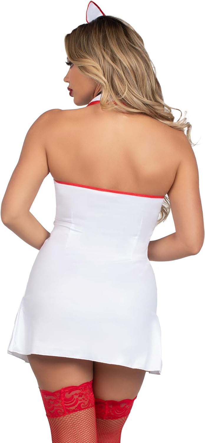 LEG AVENUE 83050 - Krankenschwester Kostüm, Grösse: M/L (EUR 40-42), M/L (EUR 40-42)