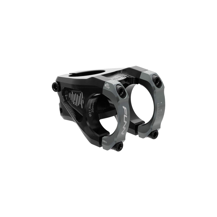 FUNN Equalizer Fahrradvorbau mit 10mm Gefälle oder Steigung, 31.8mm Lenkerklemme 35mm Grau, 35mm Gra