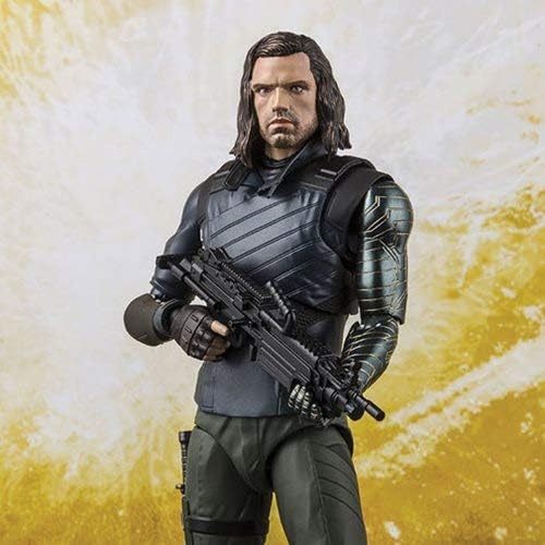 Bandai Tamashii Nations BAS55177 Bandai S.H.Figuarts Bucky & Tamashii Effect Impact Avengers Bucky A