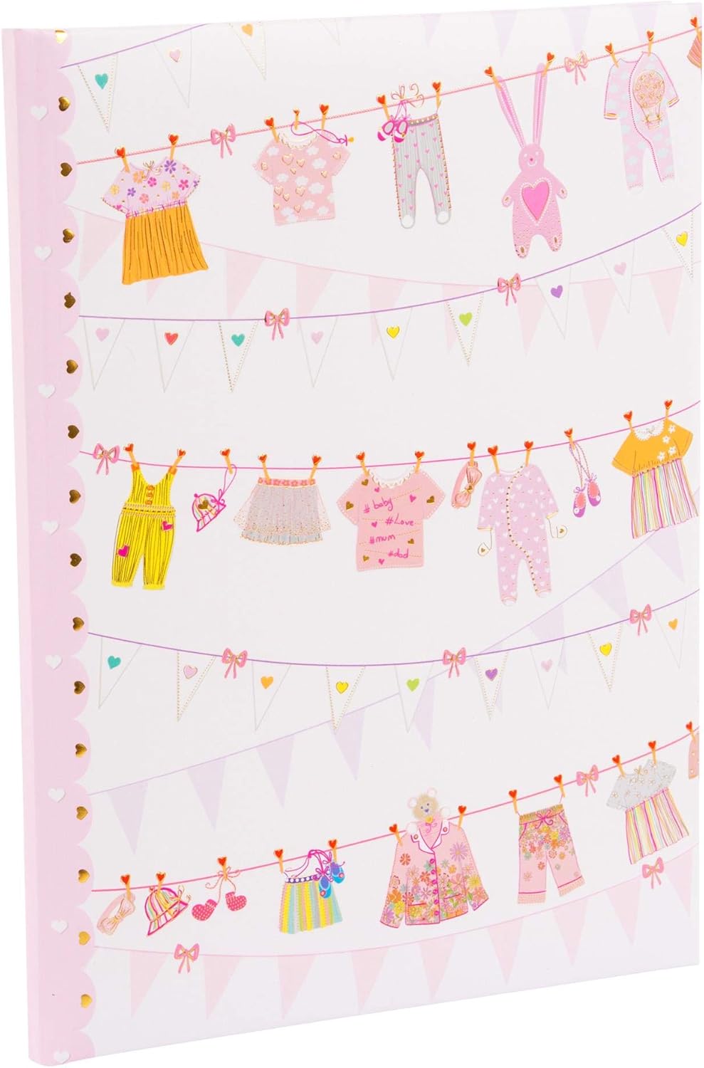 goldbuch 11 457 - Babytagebuch Sweet and Fresh Girl im Turnowsky Design mit 44 illustrierte Seiten,