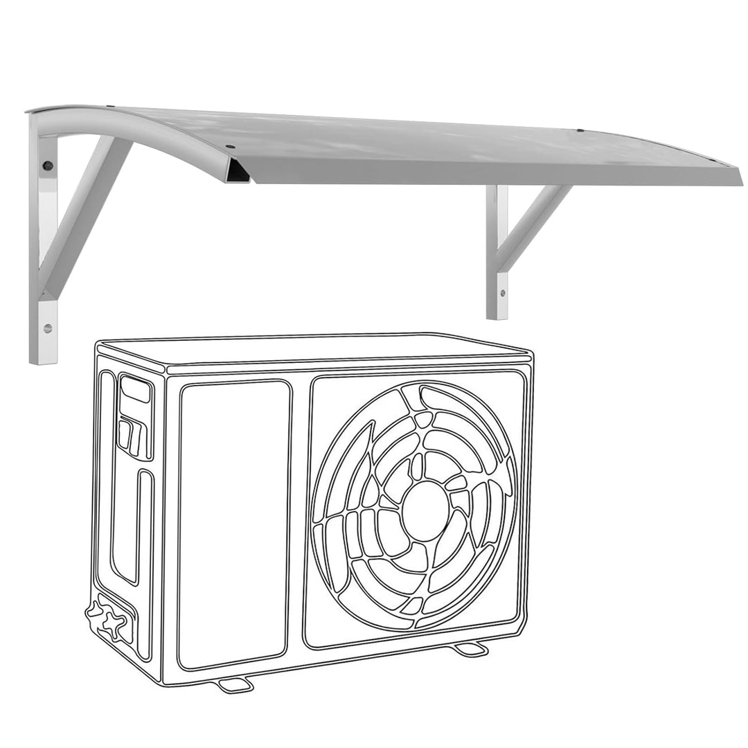 Klimaanlagenabdeckung Schutz der Aussenklimaanlagen, Sonnenschutz verdicken Aussenabdeckung Split-Wä