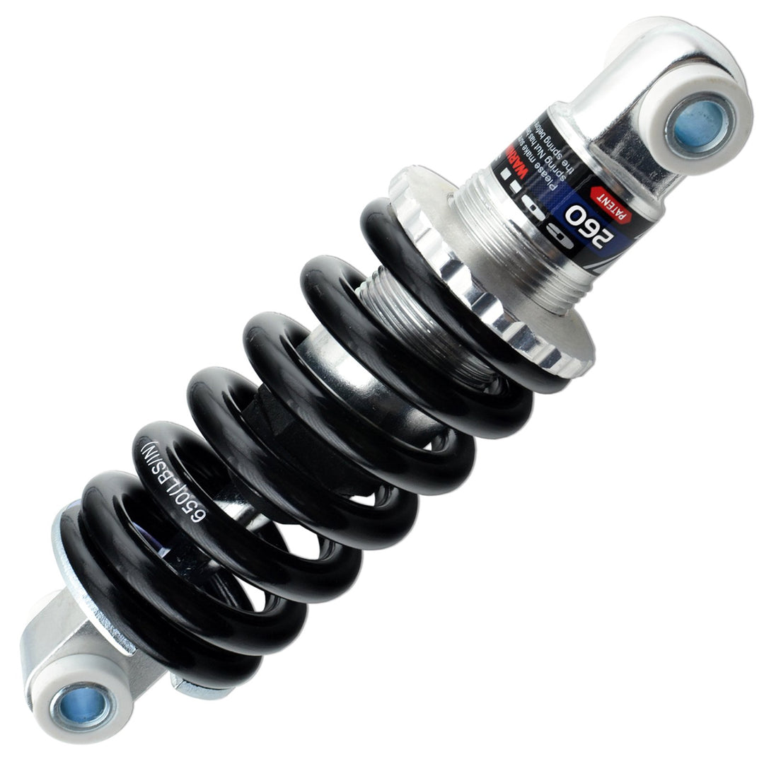 Zentrale Stossdämpfer für Fahrrad MTB Mountainbike doppelt Suspension Stahl 165 mm 3146B