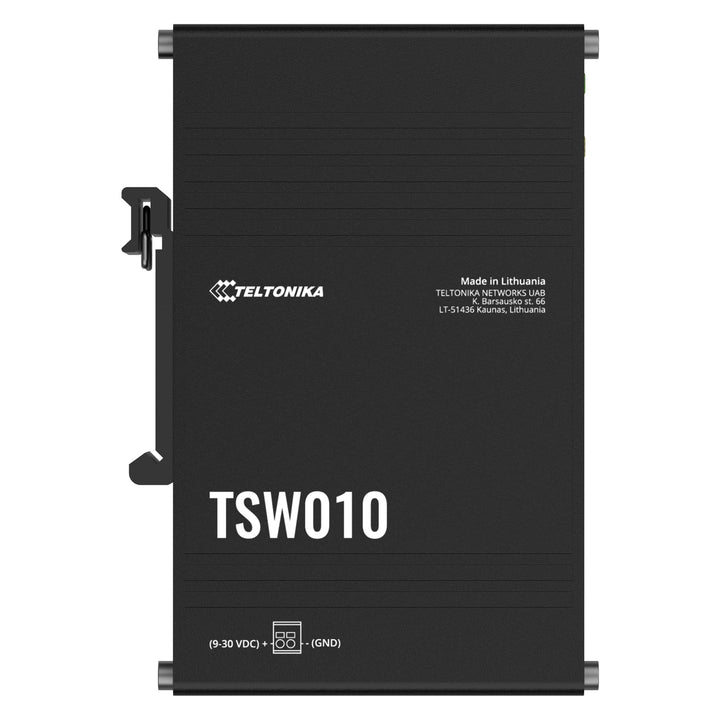 Teltonika TSW010 DIN Rain Switch 5 x RJ45 ports 10/100 Mbps (TSW010000000)