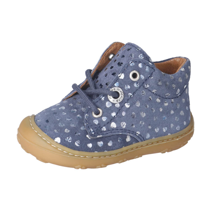 RICOSTA Mädchen und Jungen Stiefel DOTS, Kinder Lauflernschuhe, Weite: Mittel, lose Einlage 18 EU Bl