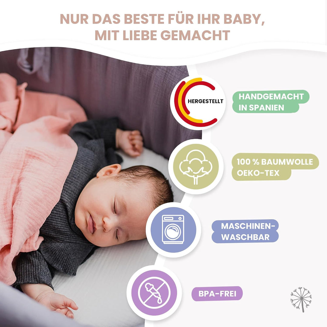 MIMUSELINA Pack Neugeborenen Geschenk | Baby Geschenk Mädchen oder Junge | Babygeschenke zur Geburt
