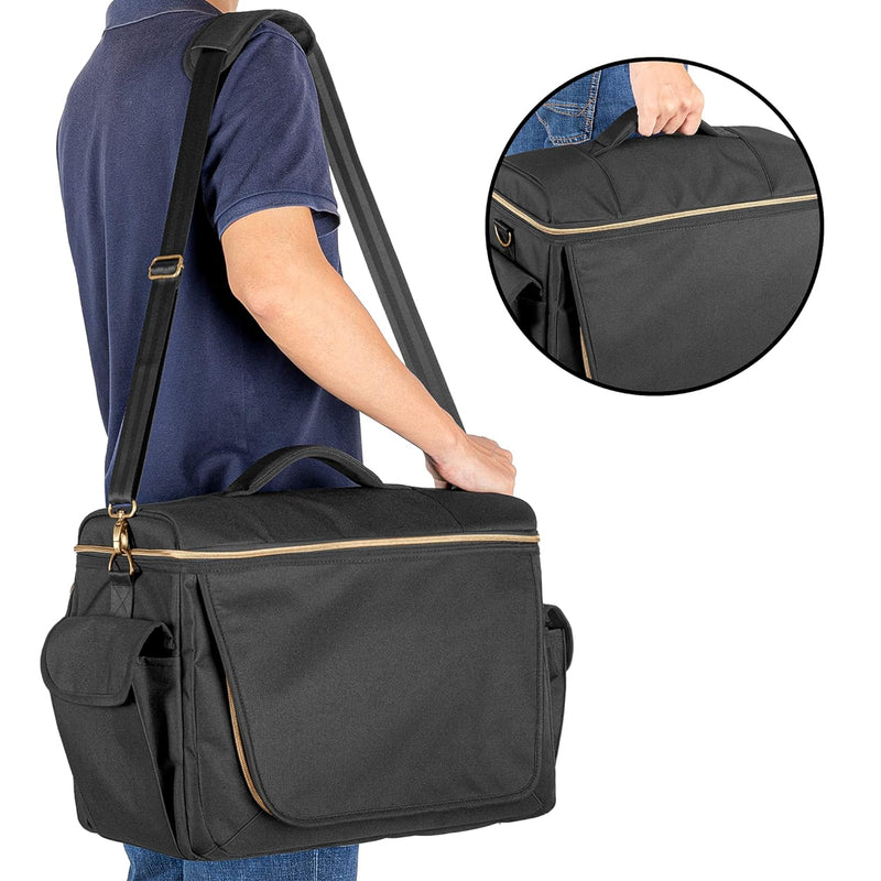 Trunab Gaming Console Tasche, Kompatibel mit PS5/PS4/Xbox One, Schützende Reisetasche für Controller