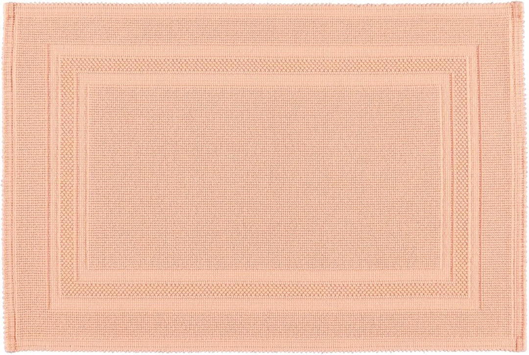 RHOMTUFT Badteppich Gala eckig 60 x 90 cm Farbe: Peach Peach - 405 60x90 cm, Peach - 405 60x90 cm