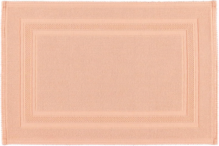 RHOMTUFT Badteppich Gala eckig 60 x 90 cm Farbe: Peach Peach - 405 60x90 cm, Peach - 405 60x90 cm