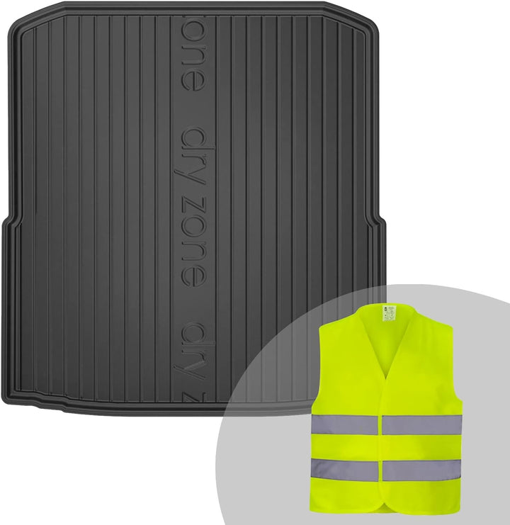 FROGUM DryZone Gummimatte Ganzjährige Praktische Auto Kofferraummatte Kofferraumwanne passend für Sk